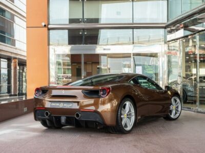 2018 FERRARI 488 GTB TAILOR MADE 1 OF 1 70th Anniversary 8 Cylinders Brown Tan Coupe GCC