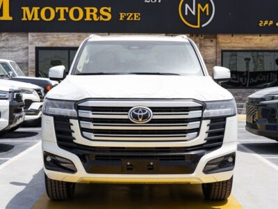 2026 Toyota Land Cruiser GXR 3.5 Litres 6 Cylinders Hybrid Engine White Beige SUV GCC Specs