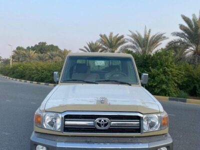 2009 Toyota Land Cruiser SC 4.5 Litres 6 Cylinders Petrol Engine Beige Pickup Truck GCC Specs