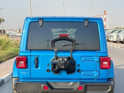 2023 JEEP WRANGLER SAHARA 2.0 Litres V4 Petrol Engine VVT Blue Black SUV US Specs