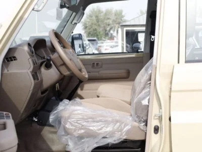 2022 Toyota Land Cruiser DC 4.0 Litres 6 Cylinders Petrol Engine Beige Pickup Truck GCC Specs