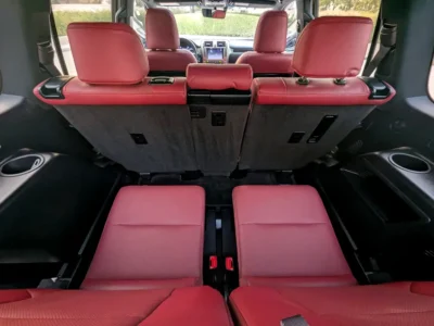 2021 Lexus GX-Series GX 460 6 Cylinders Petrol Engine Grey Red SUV GCC Specs Full Option