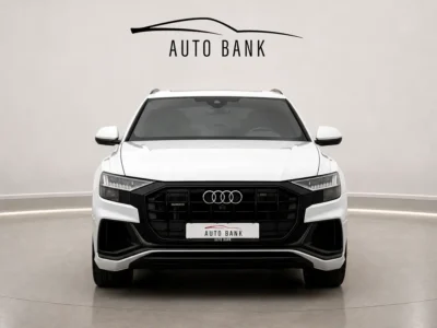 2023 Audi Q8 55 TFSI quattro S line 6 Cylinders Petrol Engine White Black SUV GCC Specs