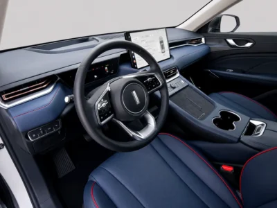 2025 WEY 03 Hi4 Long Range Edition 4 Cylinders Plug-in Hybrid Engine White Black SUV GCC Specs