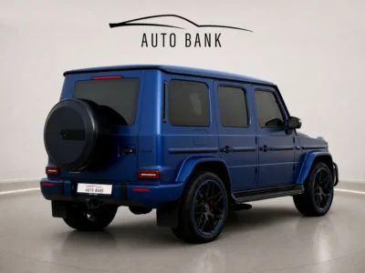 2023 Mercedes-Benz G-Class G 63 AMG 4.0L V8 Biturbo Petrol Engine Blue Black SUV GCC Specs