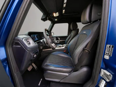 2023 Mercedes-Benz G-Class G 63 AMG 4.0L V8 Biturbo Petrol Engine Blue Black SUV GCC Specs