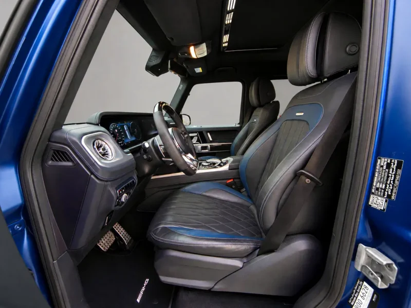 2023 Mercedes-Benz G-Class G 63 AMG 4.0L V8 Biturbo Petrol Engine Blue Black SUV GCC Specs