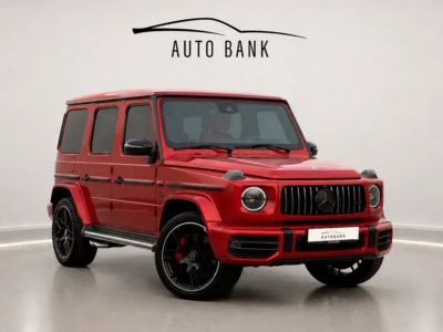 2023 Mercedes-Benz G-Class G 63 AMG 4.0 Litres V8 Biturbo Petrol Engine Red SUV GCC Specs