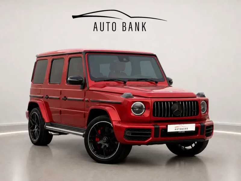 2023 Mercedes-Benz G-Class G 63 AMG 4.0 Litres V8 Biturbo Petrol Engine Red SUV GCC Specs
