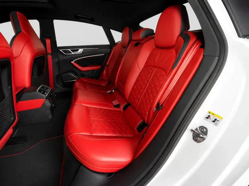 2021 Audi RS7 4.0 TFSI quattro 8 Cylinders Petrol Engine White Red Sedan European Specs