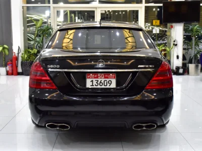 2008 Mercedes-Benz S-Class S 600 12 Cylinders Petrol Engine Black Sedan Japanese Specs