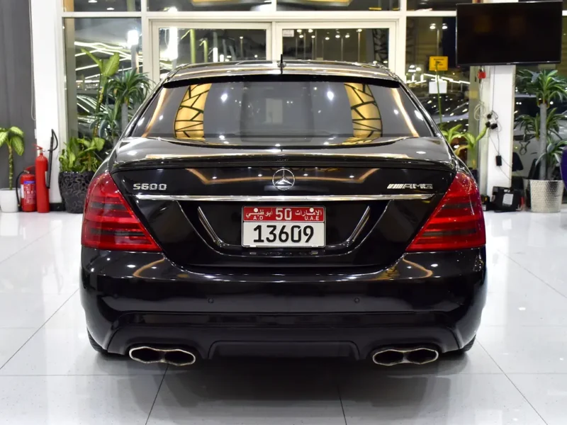 2008 Mercedes-Benz S-Class S 600 12 Cylinders Petrol Engine Black Sedan Japanese Specs