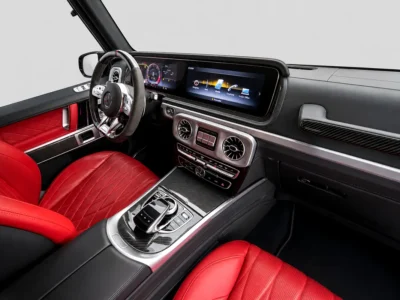 2023 Mercedes-Benz G-Class G 63 AMG 4.0 Litres V8 Biturbo Petrol Engine Red SUV GCC Specs