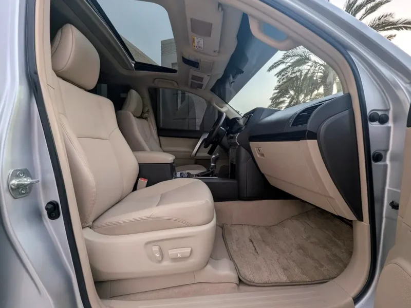 2022 Toyota Prado TXL Top Full Option 4.0 Litres V6 Petrol Engine Silver Beige SUV GCC Specs