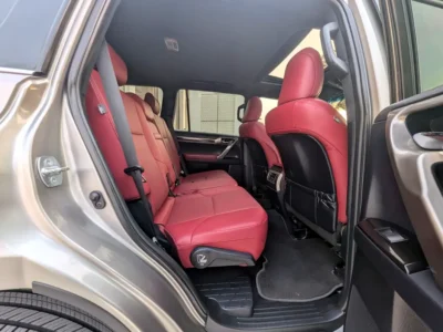 2021 Lexus GX-Series GX 460 6 Cylinders Petrol Engine Grey Red SUV GCC Specs Full Option