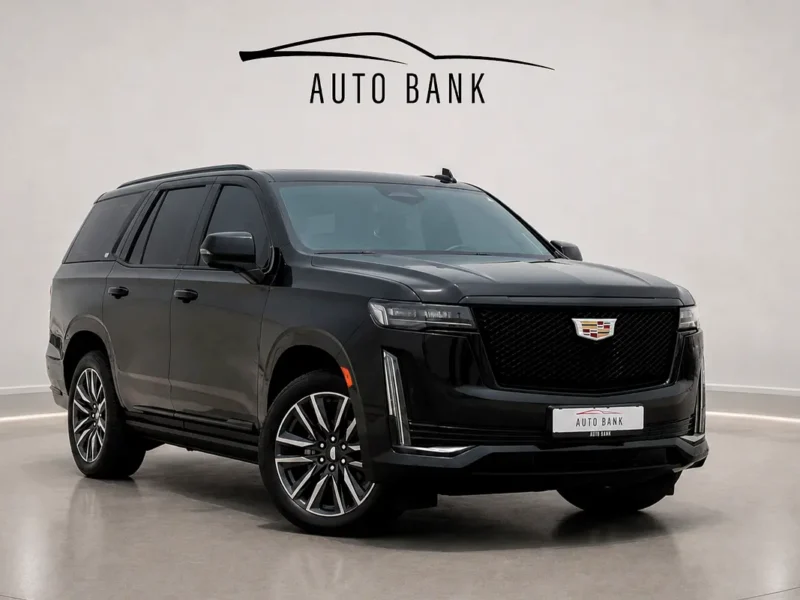 2023 Cadillac Escalade Sport Platinum 6.2 Litres V8 Petrol Engine Black Brown SUV GCC Specs