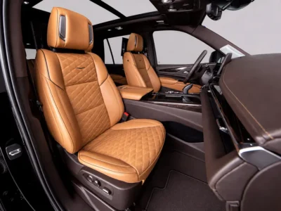 2023 Cadillac Escalade Sport Platinum 6.2 Litres V8 Petrol Engine Black Brown SUV GCC Specs