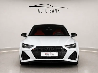 2021 Audi RS7 4.0 TFSI quattro 8 Cylinders Petrol Engine White Red Sedan European Specs