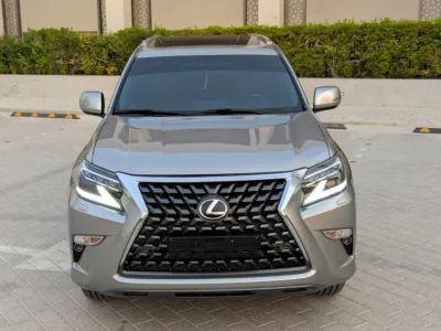 2021 Lexus GX-Series GX 460 6 Cylinders Petrol Engine Grey Red SUV GCC Specs Full Option