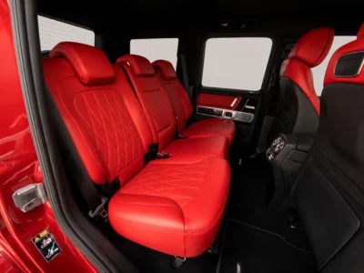 2023 Mercedes-Benz G-Class G 63 AMG 4.0 Litres V8 Biturbo Petrol Engine Red SUV GCC Specs
