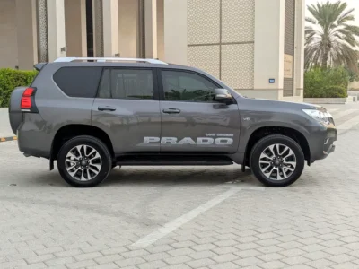 2022 Toyota Prado TXL Top Full Option 4.0 Litres V6 Petrol Engine Grey Beige SUV GCC Specs