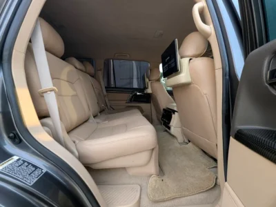 2015 Toyota Land Cruiser GXR 4.0 Litres V6 Petrol Engine Grey Beige SUV GCC Specs