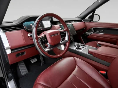 2022 Land Rover Range Rover HSE P530 8 Cylinders Petrol Engine Black Maroon SUV GCC Specs