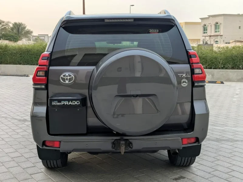 2022 Toyota Prado TXL Top Full Option 4.0 Litres V6 Petrol Engine Grey Beige SUV GCC Specs