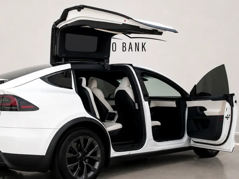 2023 Tesla Model X Long Range Electric Vehicle 550 - 650 KM Range White Beige SUV GCC Specs