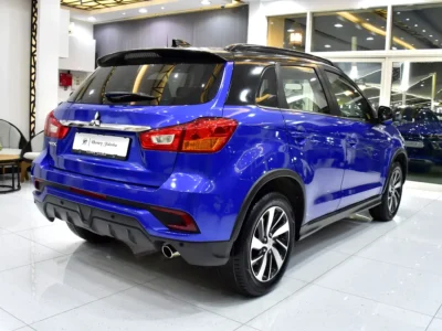 2019 Mitsubishi ASX GLS 4 Cylinders Petrol Engine Blue Beige Crossover GCC Specs Automatic