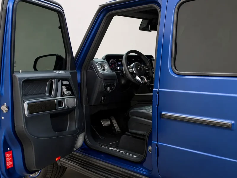 2023 Mercedes-Benz G-Class G 63 AMG 4.0L V8 Biturbo Petrol Engine Blue Black SUV GCC Specs