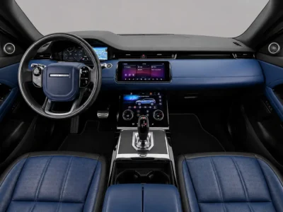 2020 Land Rover Range Rover Evoque Dynamic HSE 4 Cylinders Petrol Engine Grey Blue SUV GCC