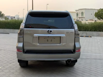 2021 Lexus GX-Series GX 460 6 Cylinders Petrol Engine Grey Red SUV GCC Specs Full Option