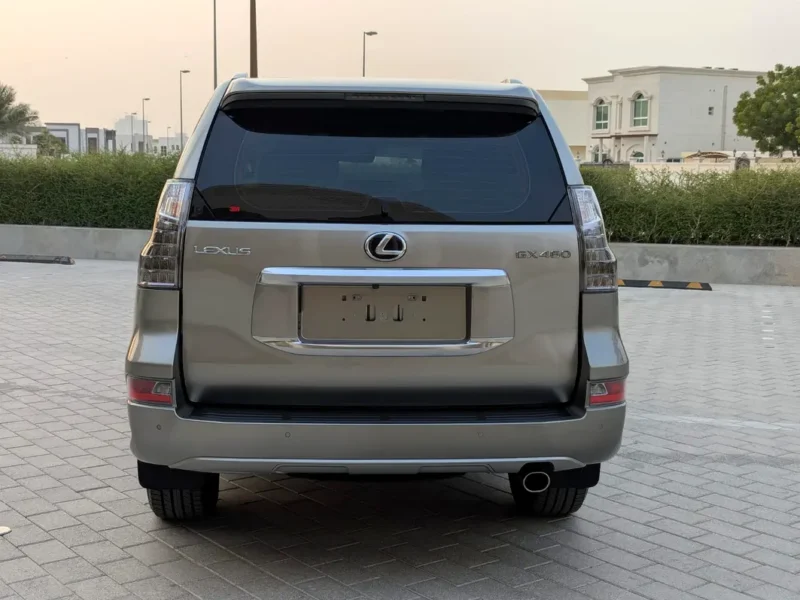 2021 Lexus GX-Series GX 460 6 Cylinders Petrol Engine Grey Red SUV GCC Specs Full Option