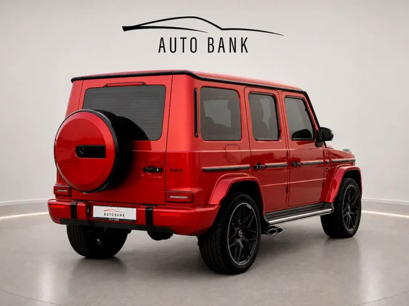 2023 Mercedes-Benz G-Class G 63 AMG 4.0 Litres V8 Biturbo Petrol Engine Red SUV GCC Specs