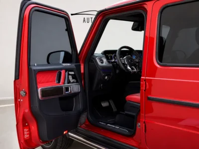 2023 Mercedes-Benz G-Class G 63 AMG 4.0 Litres V8 Biturbo Petrol Engine Red SUV GCC Specs