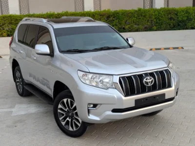 2022 Toyota Prado TXL Top Full Option 4.0 Litres V6 Petrol Engine Silver Beige SUV GCC Specs