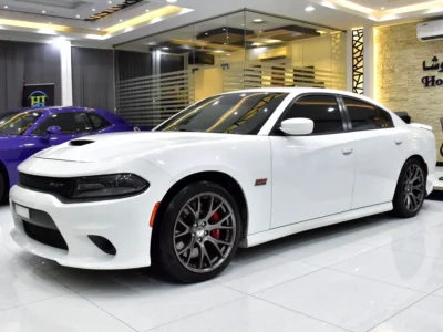 2015 Dodge Charger SRT 392 8 Cylinders Petrol Engine White Red Sedan GCC Specs Automatic