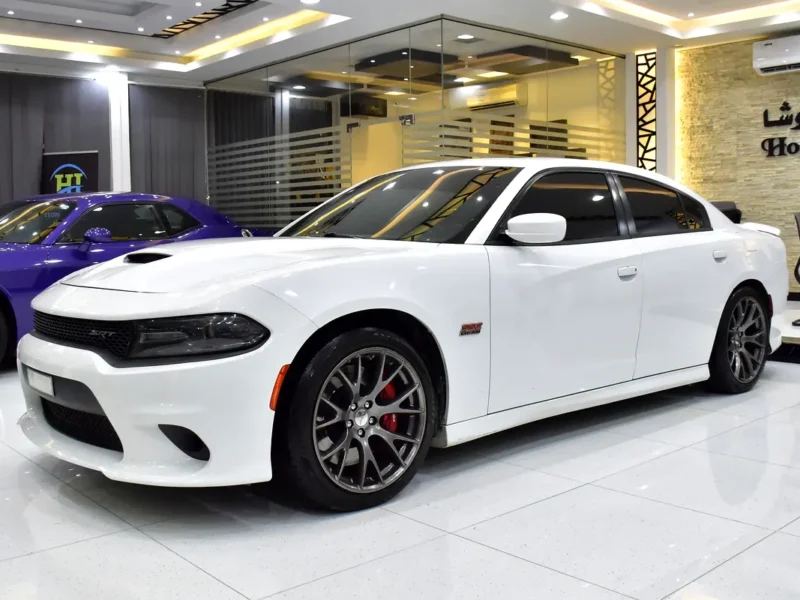 2015 Dodge Charger SRT 392 8 Cylinders Petrol Engine White Red Sedan GCC Specs Automatic
