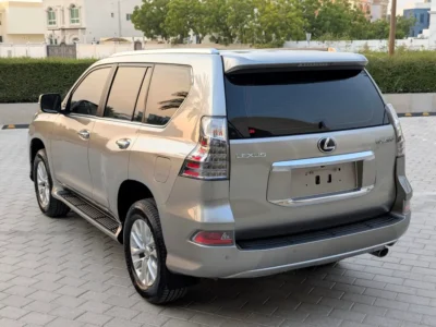 2021 Lexus GX-Series GX 460 6 Cylinders Petrol Engine Grey Red SUV GCC Specs Full Option