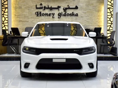 2015 Dodge Charger SRT 392 8 Cylinders Petrol Engine White Red Sedan GCC Specs Automatic