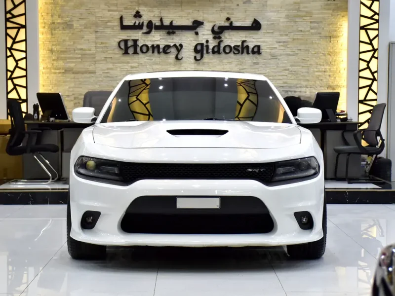 2015 Dodge Charger SRT 392 8 Cylinders Petrol Engine White Red Sedan GCC Specs Automatic