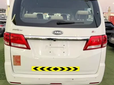 2021 JAC M4 Refine 4 Cylinders Petrol Engine White Grey Van GCC Specs Automatic
