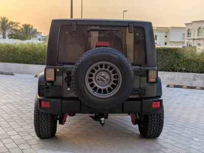 2015 Jeep Wrangler Sport 6 Cylinders Petrol Engine Green Red SUV GCC Specs