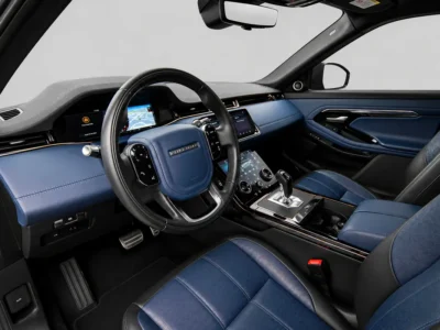 2020 Land Rover Range Rover Evoque Dynamic HSE 4 Cylinders Petrol Engine Grey Blue SUV GCC