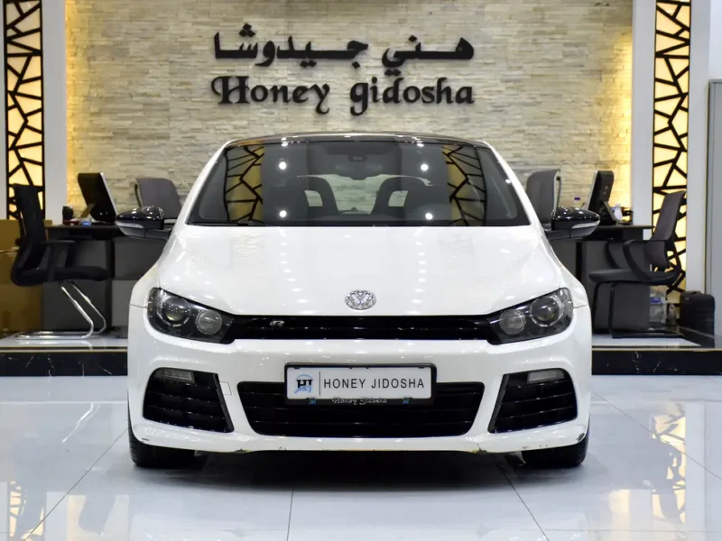2013 Volkswagen Scirocco R 4 Cylinders Petrol Engine White Black Hatchback GCC Specs