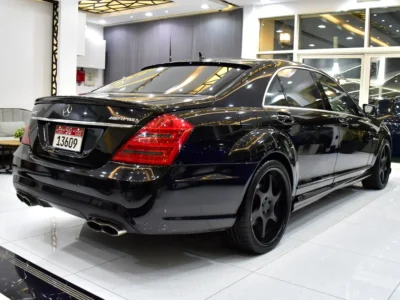 2008 Mercedes-Benz S-Class S 600 12 Cylinders Petrol Engine Black Sedan Japanese Specs
