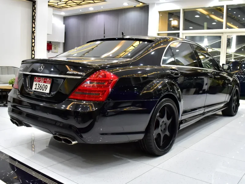 2008 Mercedes-Benz S-Class S 600 12 Cylinders Petrol Engine Black Sedan Japanese Specs