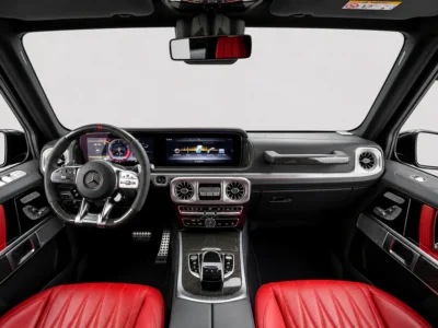 2023 Mercedes-Benz G-Class G 63 AMG 4.0 Litres V8 Biturbo Petrol Engine Red SUV GCC Specs