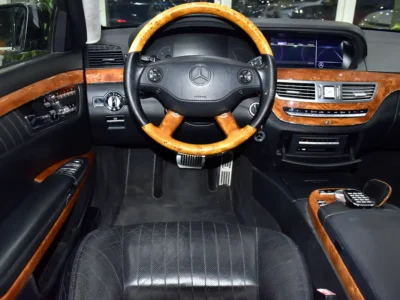 2008 Mercedes-Benz S-Class S 600 12 Cylinders Petrol Engine Black Sedan Japanese Specs